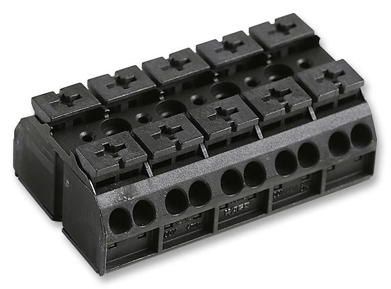 862-505. TERMINAL BLOCK, BARRIER, 5POS, 12AWG WAGO