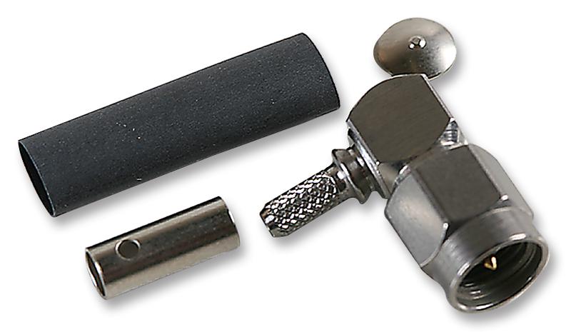 R125172001 RF COAXIAL, SMA, RIGHT ANGLE PLUG, 50OHM RADIALL