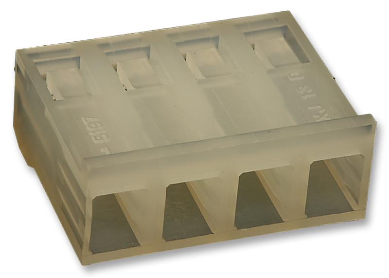 10-01-3046.. CONNECTOR, RCPT, 4POS, 1ROW, 5.08MM MOLEX