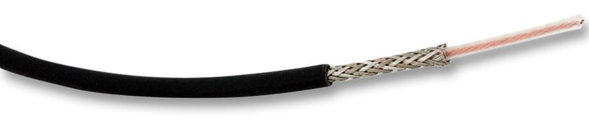 8259 010100 CABLE, COAX RG58/U BLACK 30.5M BELDEN