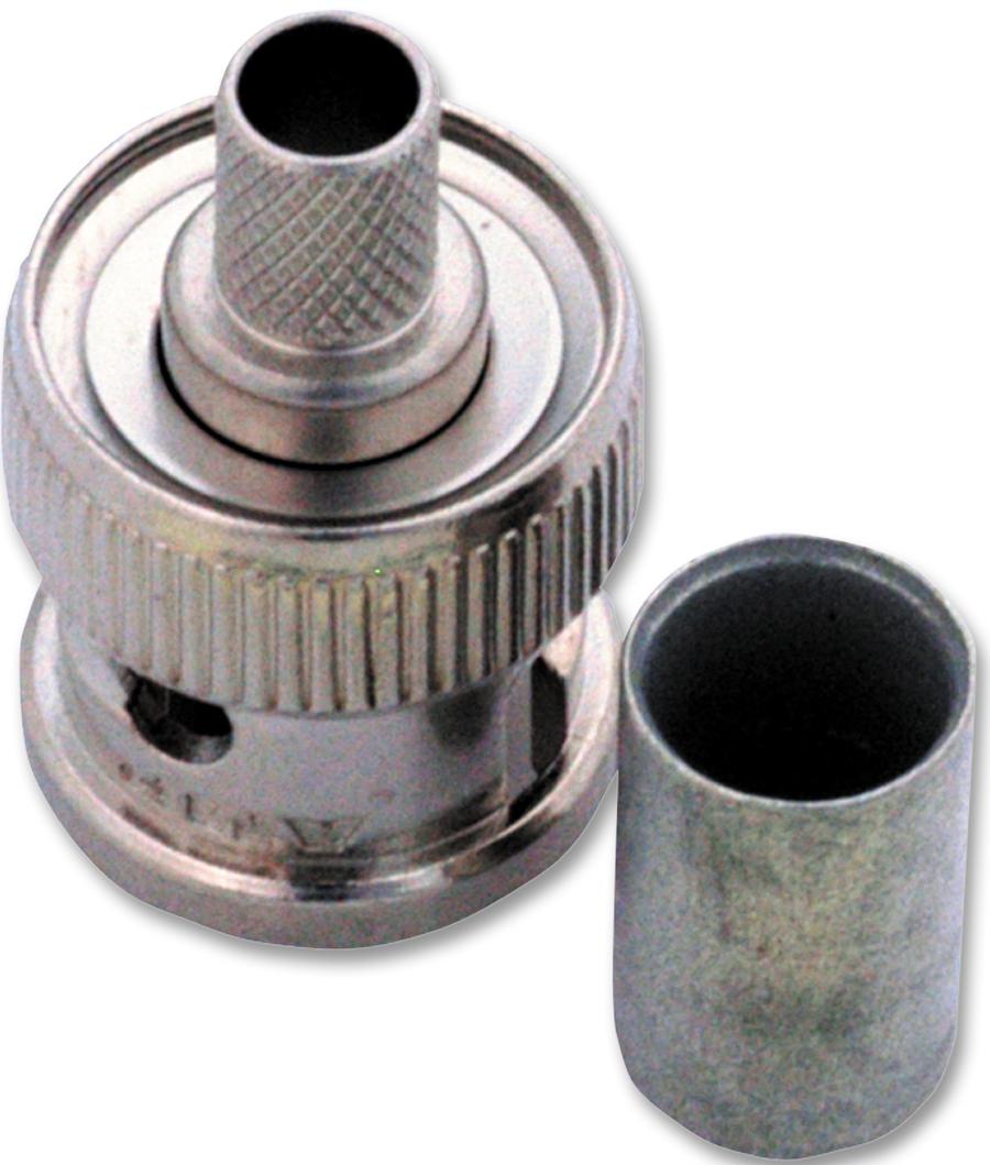 31-320-RFX RF COAXIAL, BNC, STRAIGHT PLUG, 50OHM AMPHENOL RF