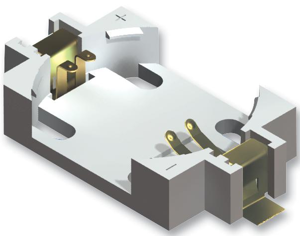 1060.. COIN CELL BATTERY HOLDER KEYSTONE