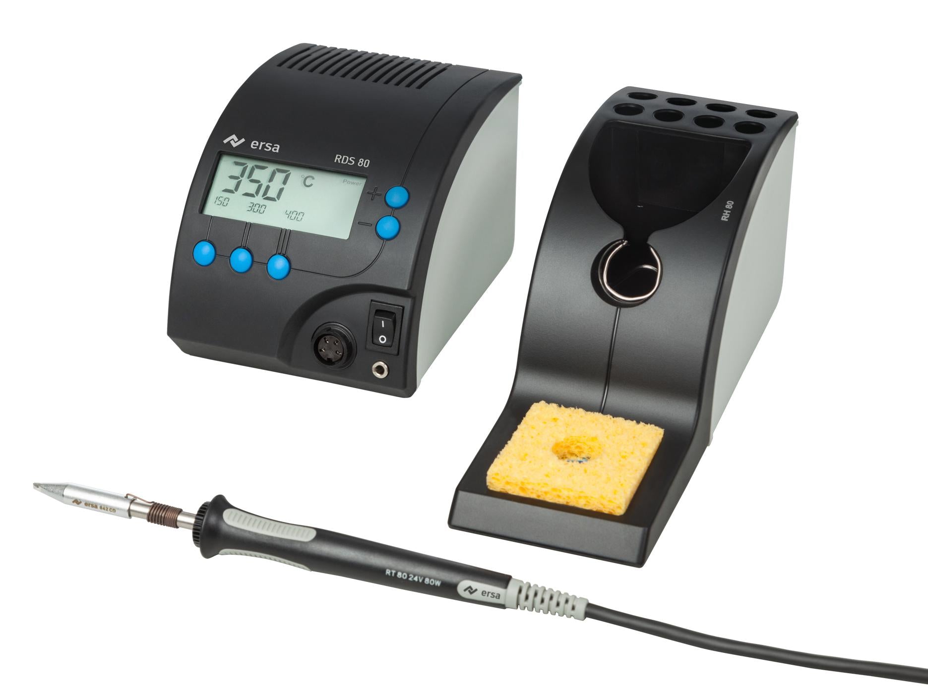 RDS80 SOLDERING STATION, 80W, 230V, EU ERSA