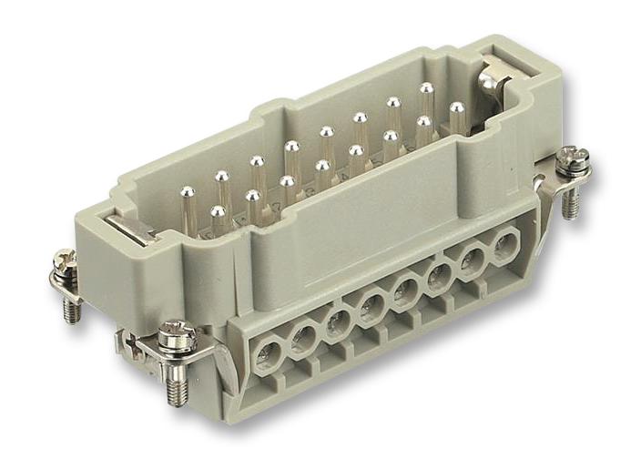 0933 016 2601 PLUG, HAN16E, 16WAY HARTING