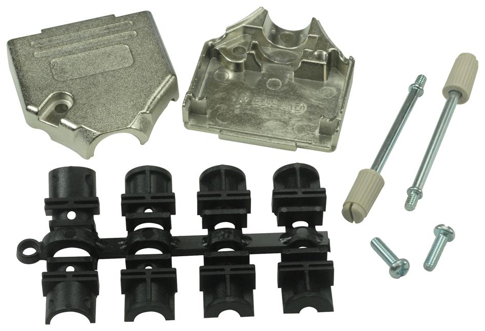 MHDTZK15-RA-PC-K HOOD, DIECAST, RAPID ASSEMBLY, 15WAY MH CONNECTORS