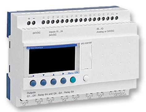 SR3B261BD LOGIC MODULE, RELAY, 16I/P, 10O/P SCHNEIDER ELECTRIC