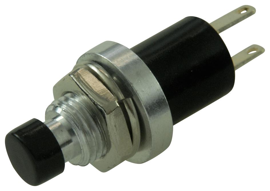 SWITCH BLACK PUSH TO BREAK. SWITCH, SPNC BLACK, PK10 MULTICOMP