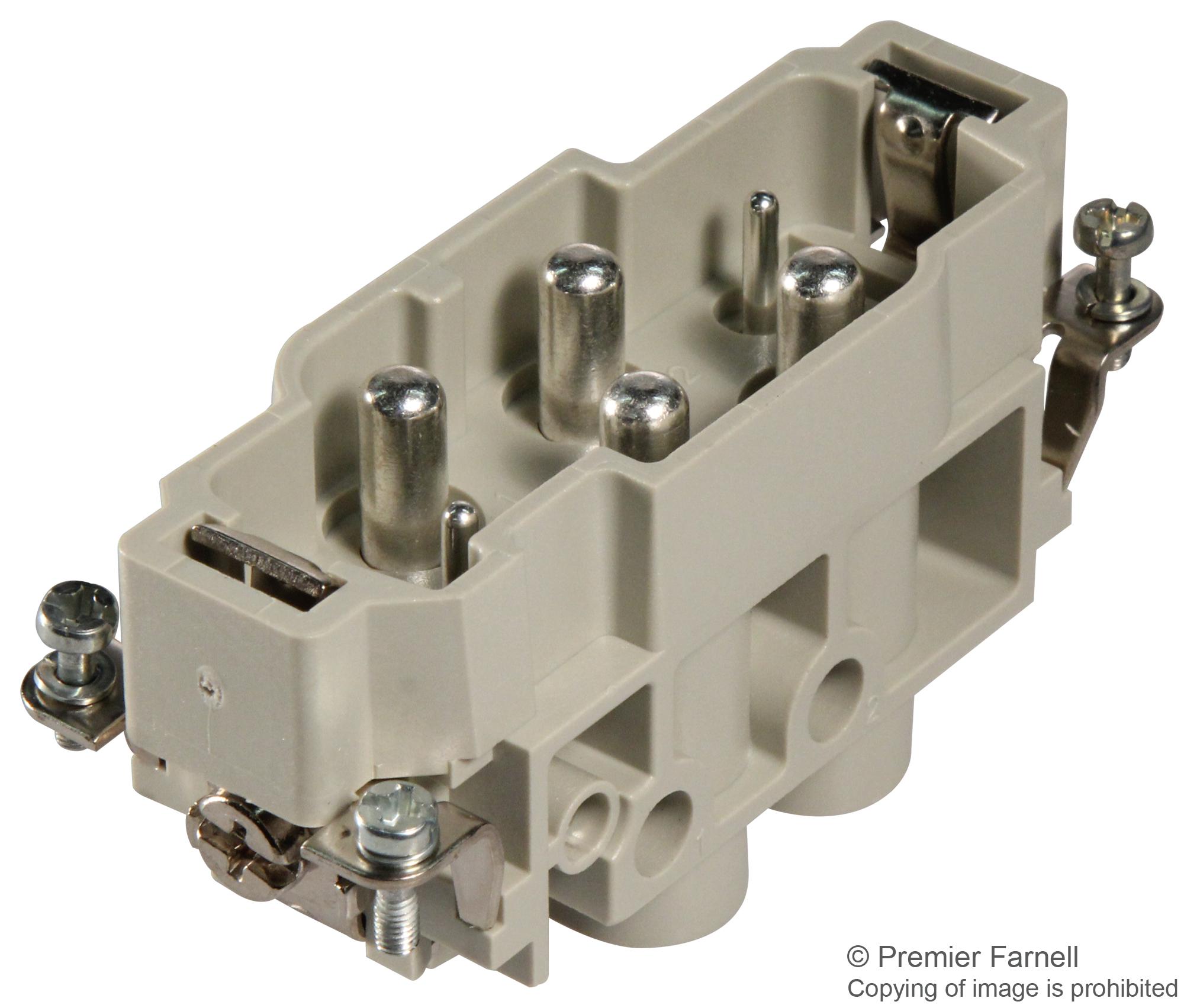 0938 006 2601 PLUG, HANK, 4/2 HARTING