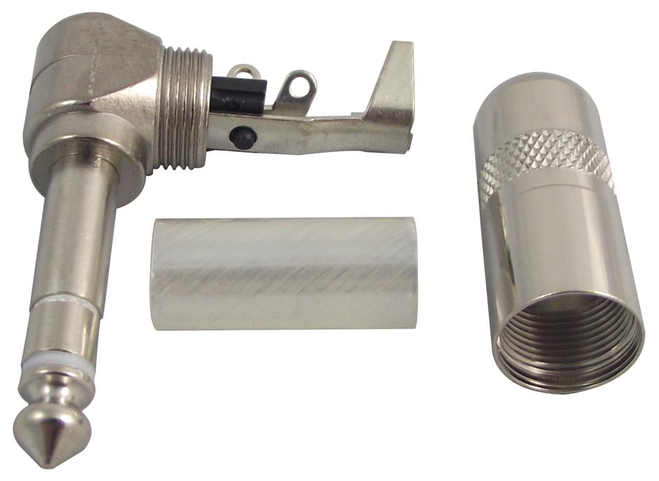 236 PLUG, JACK, R/A, 3POLE SWITCHCRAFT/CONXALL