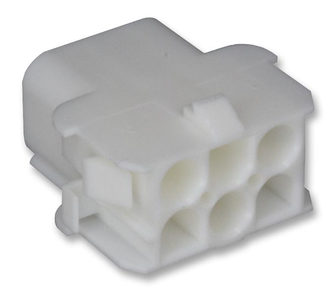 350781-1 CONNECTOR HOUSING, RCPT, 6 WAY, NYLON AMP - TE CONNECTIVITY