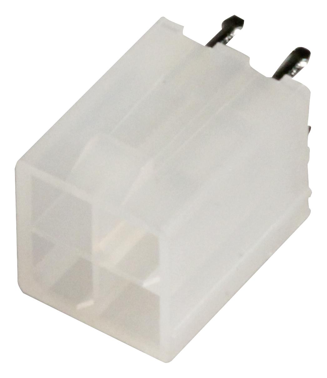 1586037-4 HEADER, VERTICAL, W/DRAIN HOLES, 94V-2 AMP - TE CONNECTIVITY