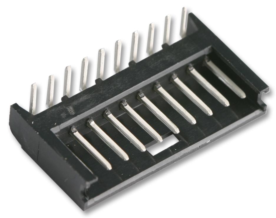 280379-2 HEADER, SHROUDED, R/A, 6WAY AMP - TE CONNECTIVITY