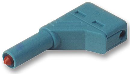 934098102 SAFETY PLUG, 4MM, BLUE, MLN HIRSCHMANN TEST AND MEASUREMENT