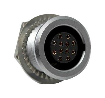 EGG.2B.312.CLL SOCKET, PANEL, 12WAY LEMO