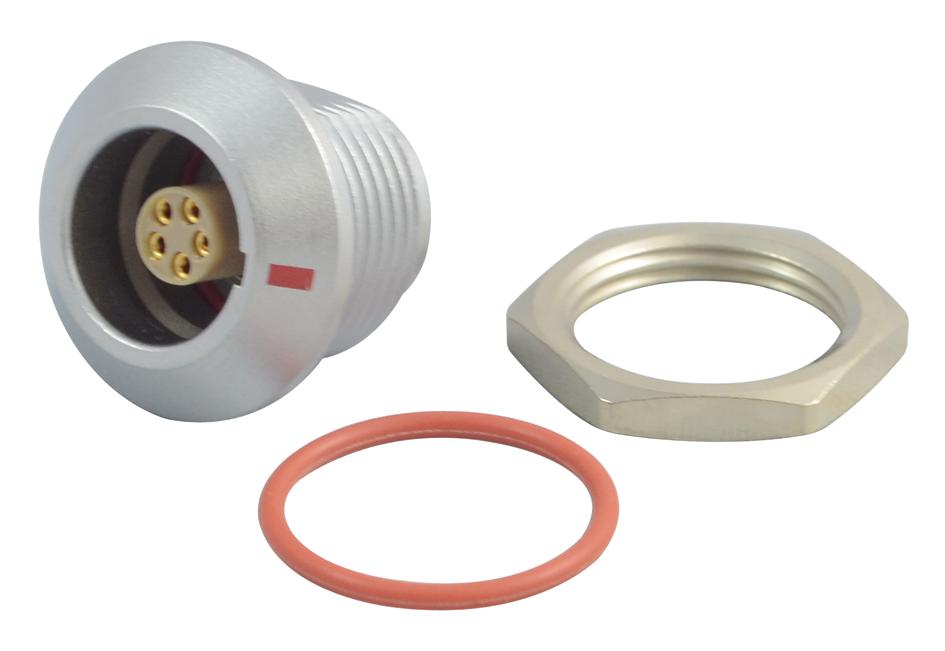 EGG.0K.305.CLL SOCKET, PANEL, 5WAY LEMO