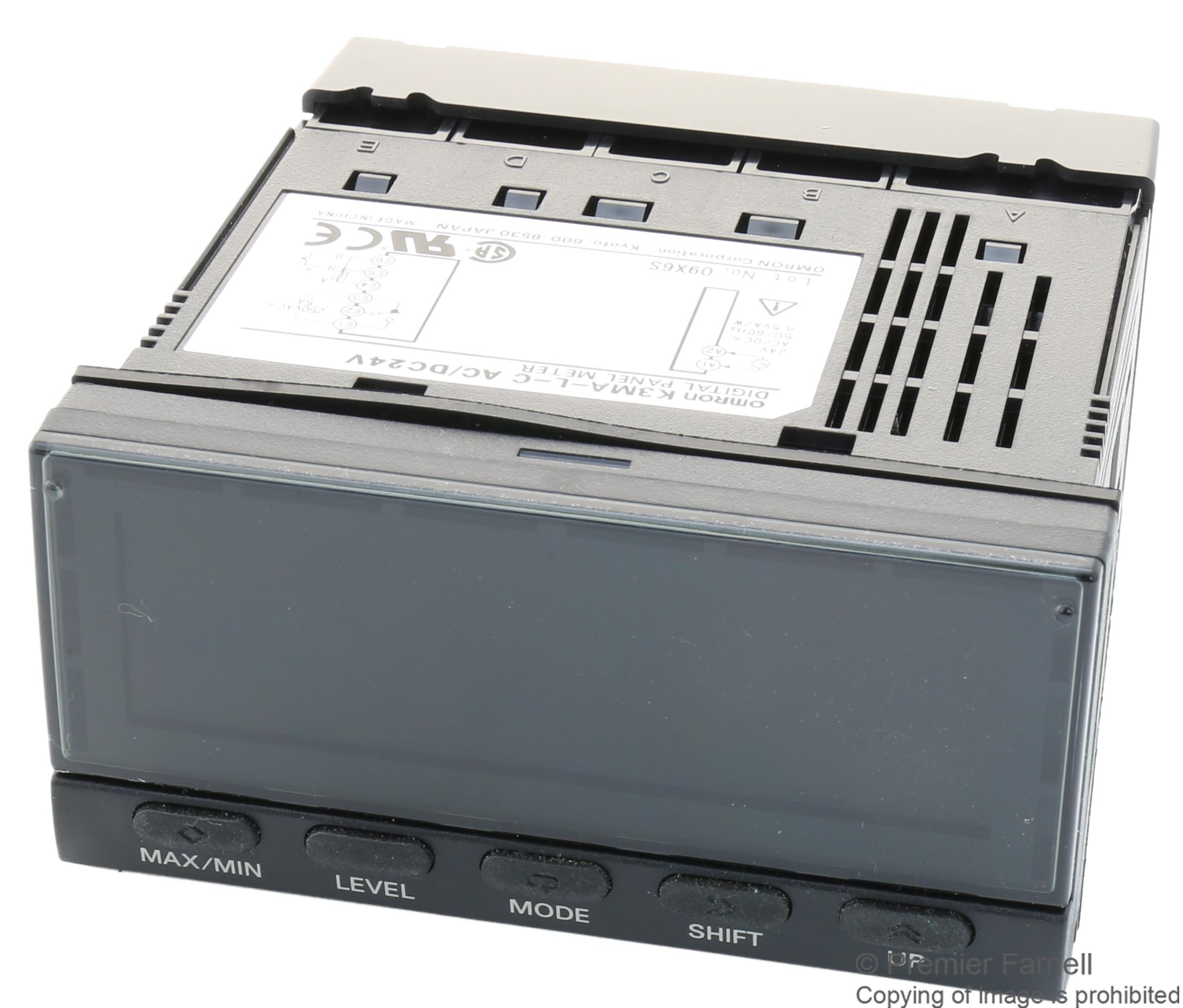 K3MA-L-C 24VAC/DC PROCESS METER, TEMPERATURE OMRON