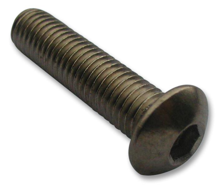 M312 BHA2MCS100- SCREW SOCKET, BUTT, S/S, A2, M3X12,PK100 TR FASTENINGS