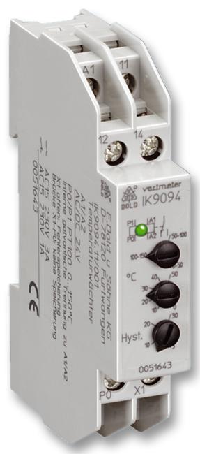 IK 9094.11 AC/DC24V 0 - 150°C RELAY, TEMPERATURE MONITORING DOLD