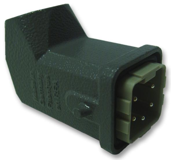 66 30 226 001200 HOOD + MALE INSERT, SIDE ENTRY, 3A HARTING