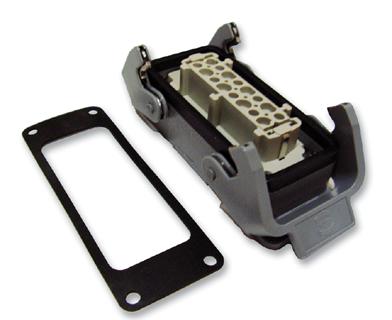 66 30 226 002800 BULKHEAD + FEMALE INSERT, 10E HARTING