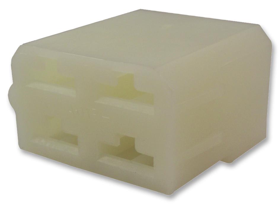 180900 HOUSING, PLUG, DUAL ROW, 4 WAY, NYLON AMP - TE CONNECTIVITY