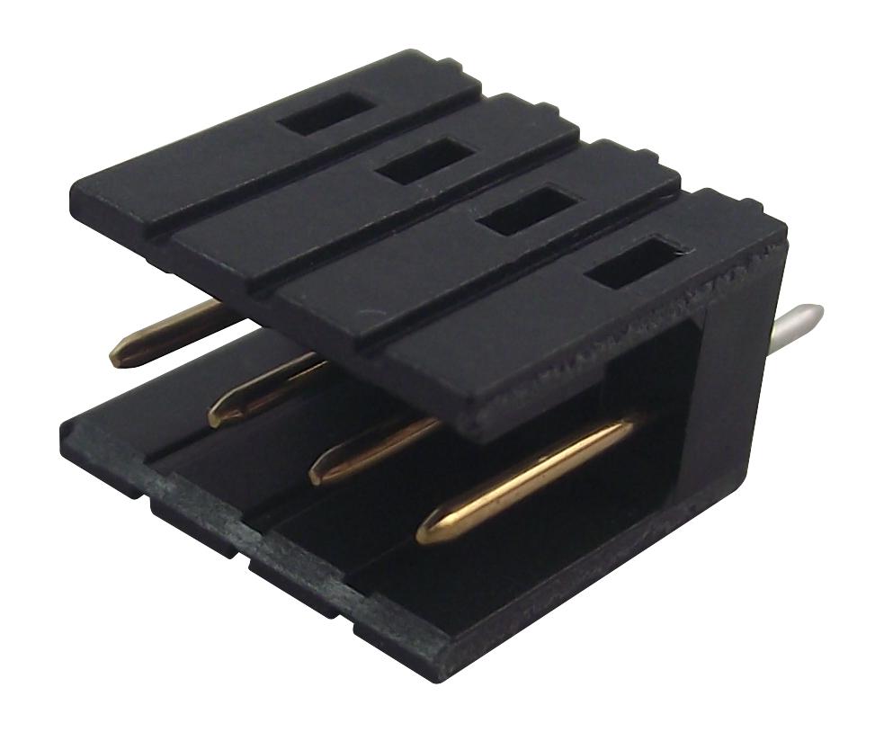 826467-4 HEADER, VERTICAL, 4WAY AMP - TE CONNECTIVITY