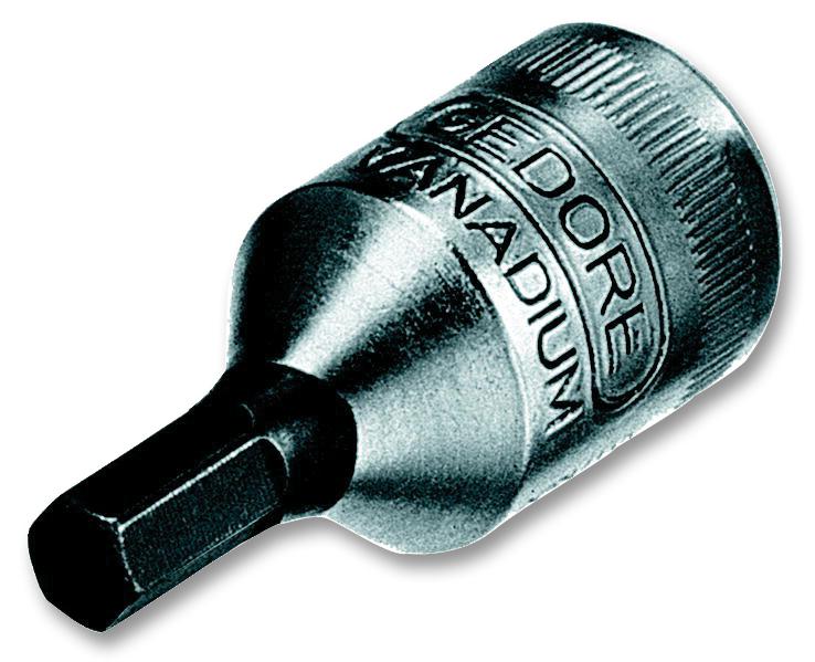 IN 20 4 SOCKET DRIVER, 1/4"DRV, HEXAGON, 4MM GEDORE