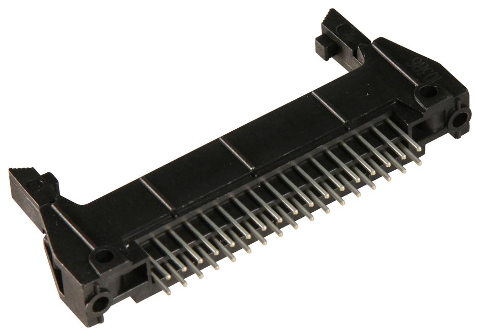 N3431-6302RB HEADER, STRAIGHT, L/LATCH, 34WAY 3M