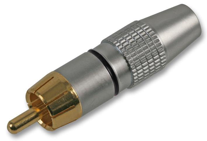 PSG03220 PHONO PLUG, HQ, BLACK PRO SIGNAL