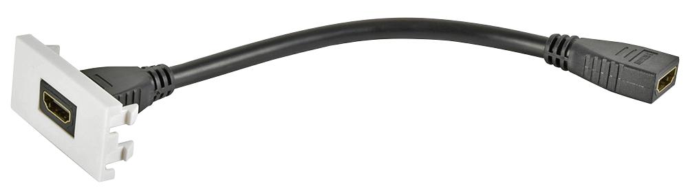 122.540UK WALL PLATE MODULE, HDMI SOCKET-FEMALE AV:LINK