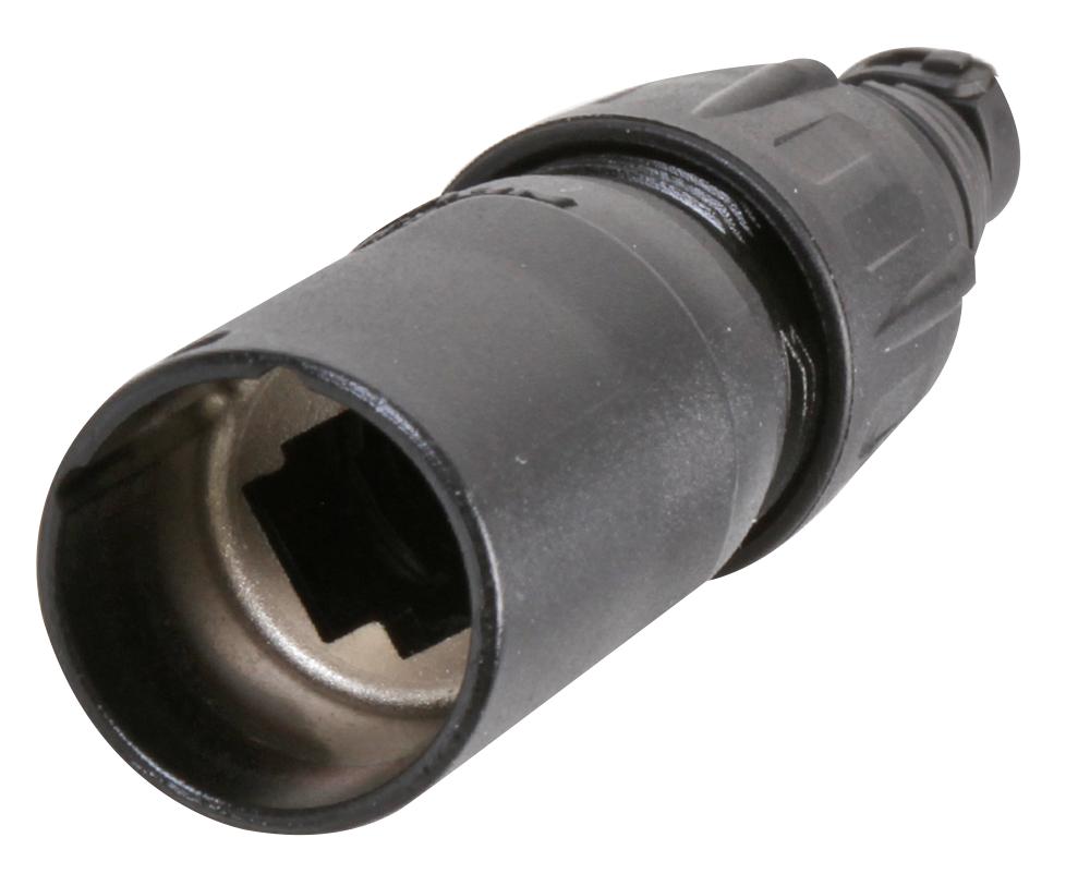 NE8MX-B ETHERCON CABLE HOUSING BLACK NEUTRIK
