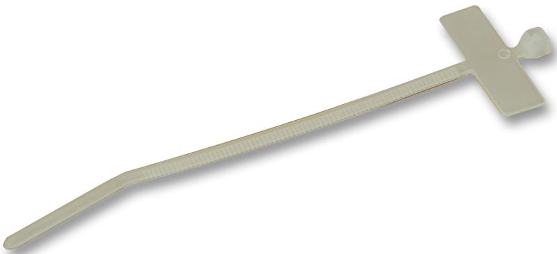 MAR100F MARKER CABLE TIES NAT. 100X2.5, PK100 PARTEX