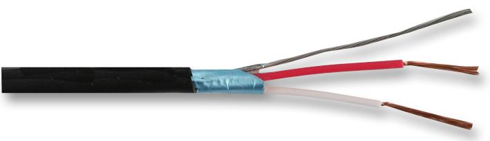 PP3746 CABLE MICROPHONE 3MM BLACK 100M PRO POWER