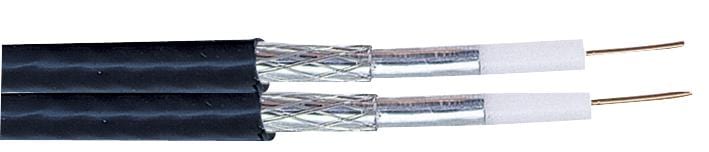 WF 65 BLACK 50M WF65 COAXIAL CABLE BLACK 50M WEBRO