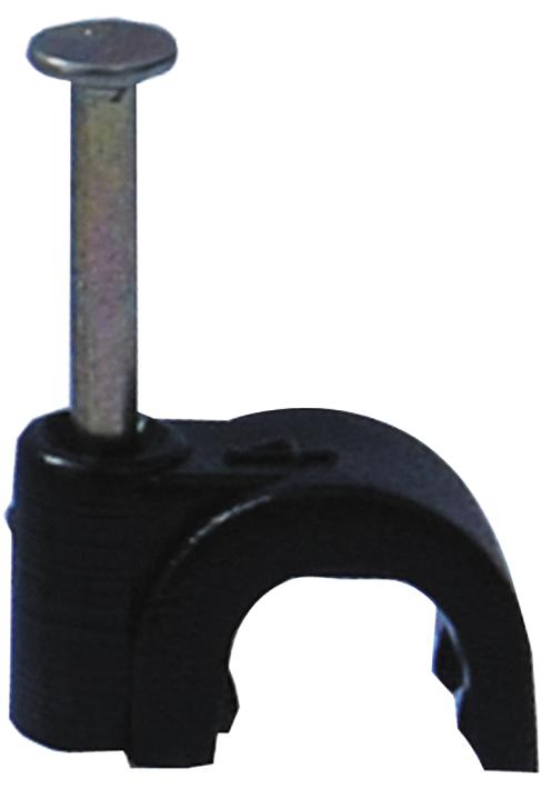 70CBRC9 ROUND CLIPS 9MM BLACK 100/PK TOWER