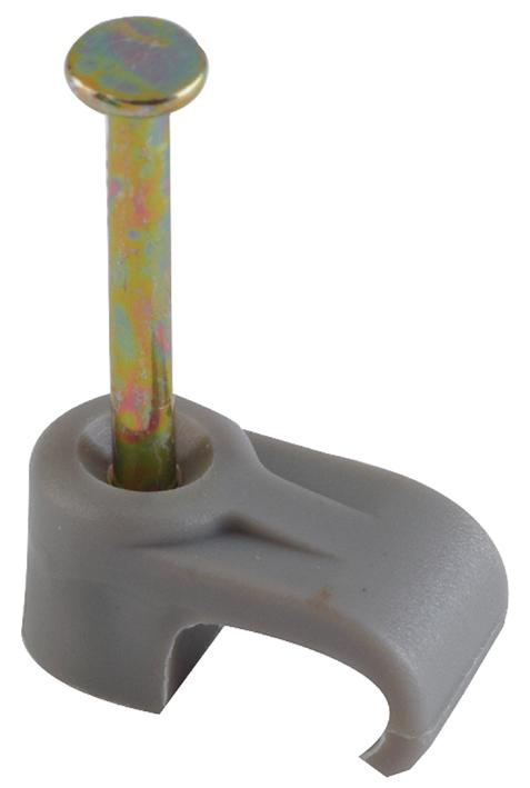 77CGPF1P CABLE CLIP, POLYPROPYLENE, 1.5MM, GREY TOWER