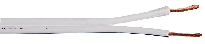 CCA42/.2WHT500M SPEAKER CABLE CCA 42/0.20MM WHITE 500M PRO POWER