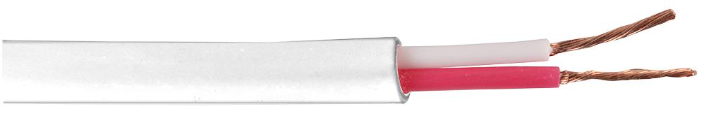 2CSPKCBL0.75WHT100M CABLE LOUDSPEAKER 2 X 0.75MM WHITE 100M PRO POWER