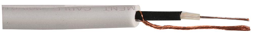 268-076-090 INSTRUMENT CABLE WHITE, 100M VAN DAMME
