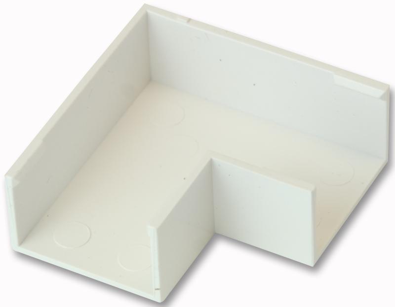 MT25/FA MINI TRUNKING FLAT ANGLE, 25X16MM, WHT PRO POWER