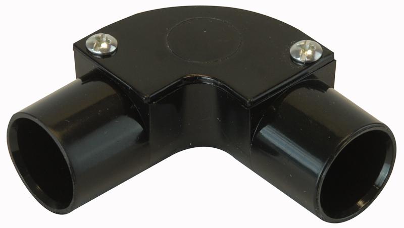 IE20 BLACK 20MM INSPECTION ELBOW BLACK PRO POWER