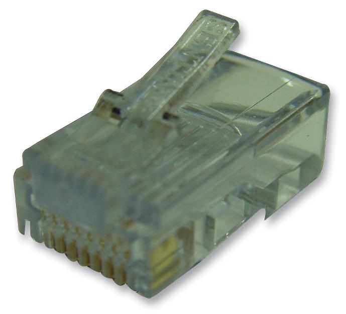 110-080810-24 RJ45 CONN, PLUG, 8P8C, 1PORT, CAT5, PK10 SENTINEL