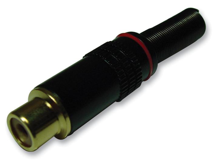 PSG02005 PHONO SOCKET, RED/GOLD PRO SIGNAL