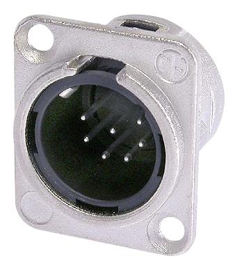 NC7MDL1 PLUG, XLR, PANEL, UNIFIED, 7POLE NEUTRIK
