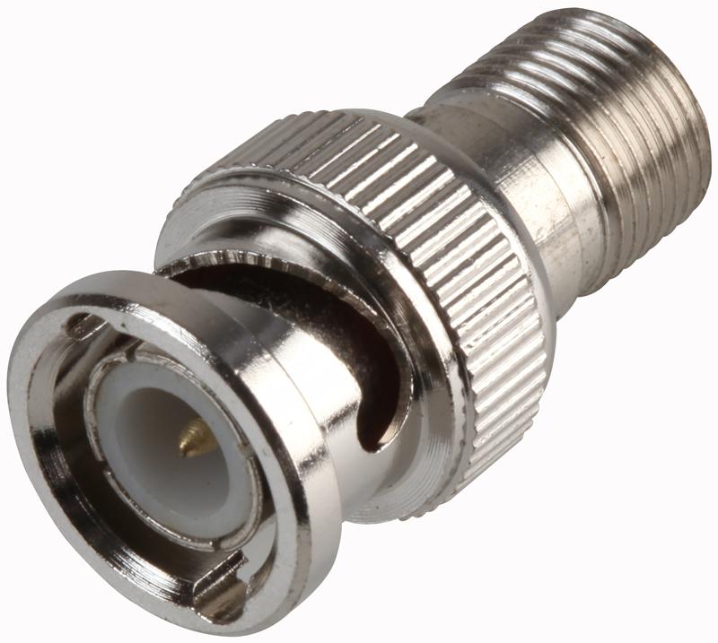 RW1-035 BNC MALE TO F FEMALE BRASS PRO SIGNAL