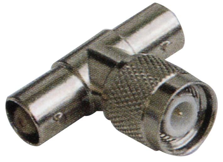 PRO SIGNAL RF/Coax Adapters RW2-024 TNC T ADAPTOR 1 MALE TO 2 X BNC JACK PRO SIGNAL 3384464 RW2-024