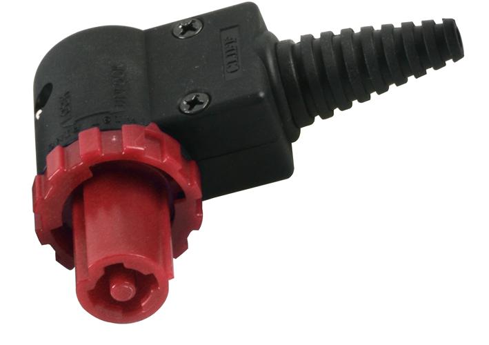 FCR20673 PLUG, 4POLE, R/A, 4PC/P90/HV, HV CLIFF ELECTRONIC COMPONENTS