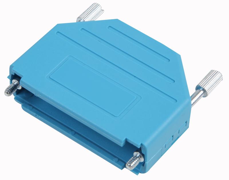 MHDPPK25-B-K BACKSHELL, D, BLUE, 25WAY MH CONNECTORS
