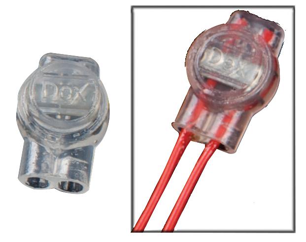 8A/XJYADG IDC CONNECTOR, 2WAY, GEL, CRIMP, 10PK TUK
