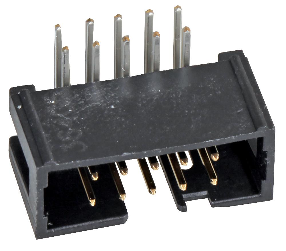 N2510-5002RB HEADER, RIGHT ANGLE, 10WAY 3M